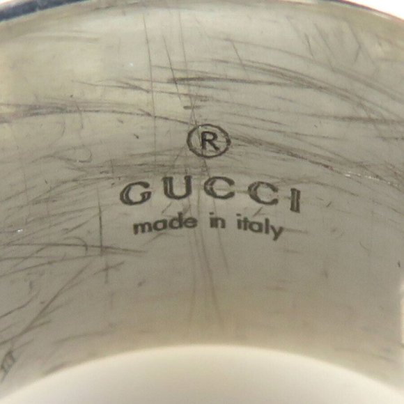 Auth GUCCI Ring Silver 925 - Picture 6 of 7